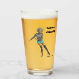 Copo De Pint Alienígena Roller Skater Fantasy Art Cup