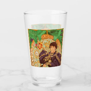 Copo De Pint Alphonse Mucha Prince e Dragon
