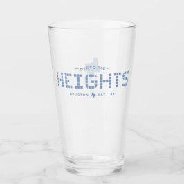 Copo De Pint Altura Telha, Telha Azul, Houston Heights