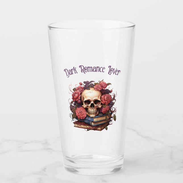 Copo De Pint Amante de Romance Sombrio (Frente)