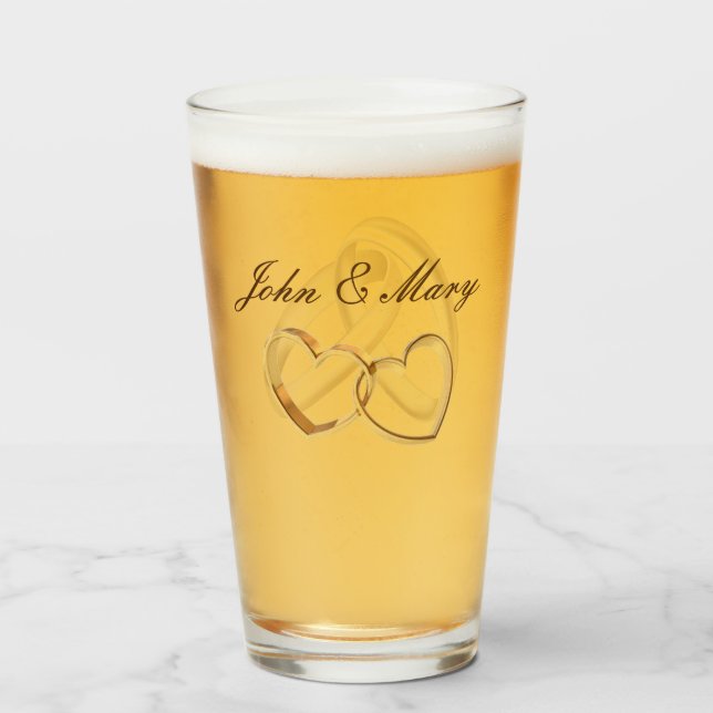 Copo De Pint Amantes (Frente (Preenchido))