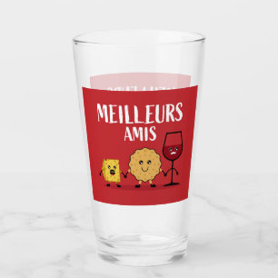 Copo De Pint Amantes de queijo francês engraçados