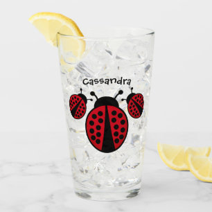 Copo De Pint Amantes do joaninha com seu nome