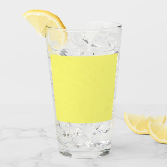 Copo De Pint Amarelo-Manteiga (Gelo frontal)