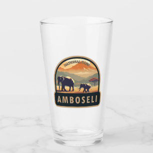 Copo De Pint Amboseli National Park Kenya Viagem Art Vintage