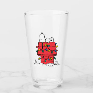 Copo De Pint Amendoins Cachorro de Snoopy com Luzes
