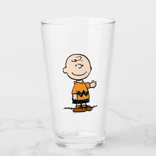 Copo De Pint Amendoins | Charlie Brown (Frente)