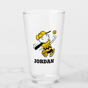 Copo De Pint Amendoins Charlie Brown no Bat