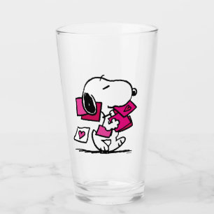 Copo De Pint Amendoins DIA DE OS NAMORADOS Snoopy Com Dias