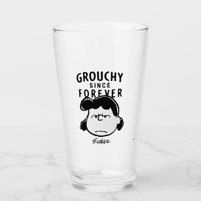 Copo De Pint Amendoins | Grouchy Since Forever Lucy (Frente)