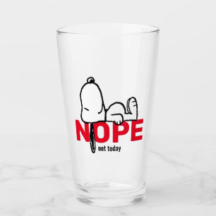 Copo De Pint Amendoins Snoopy Hoje Não