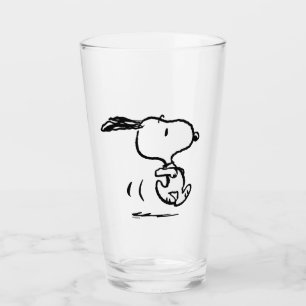 Copo De Pint Amendoins   Snoopy Running