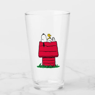 Copo De Pint Amendoins   Snoopy & Woodstock Doghouse