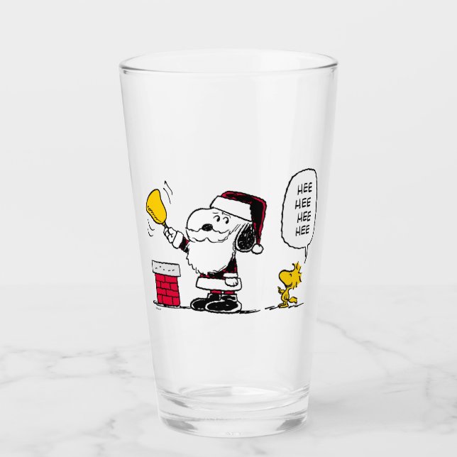 Copo De Pint Amendoins | Snoopy & Woodstock Papais noeis Bell R (Frente)