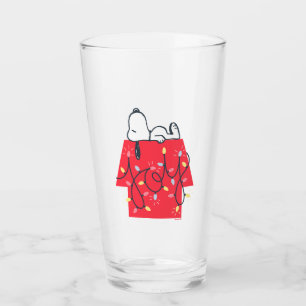 Copo De Pint Amendoins Sonhador de férias de Snoopy