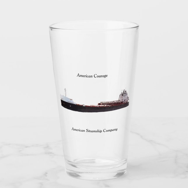 Copo De Pint American Courage glass (Frente)
