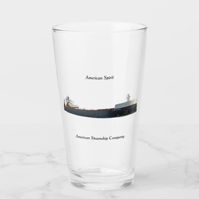 Copo De Pint American Spirit glass (Frente)