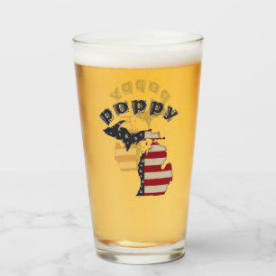 Copo De Pint Americana Michigan Poppy Personalize