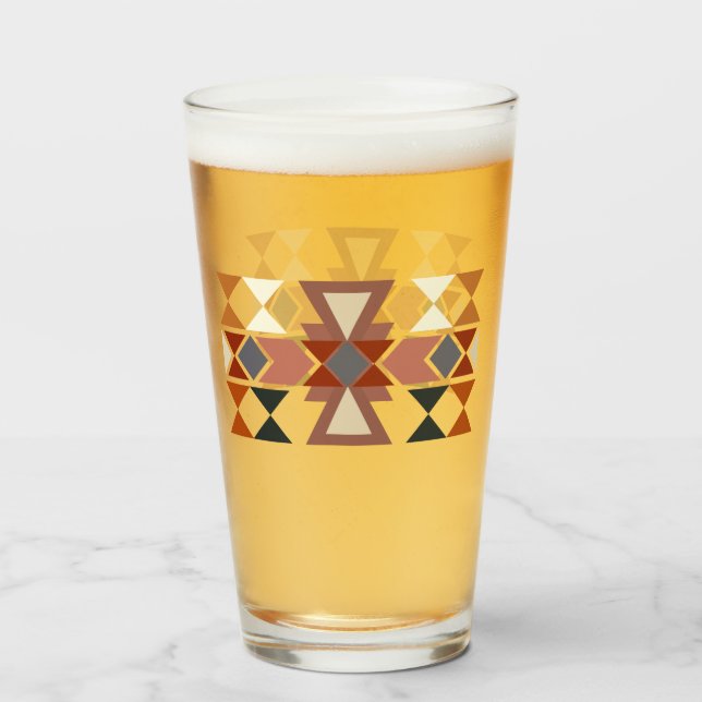 Copo De Pint Americano nativo (Frente (Preenchido))