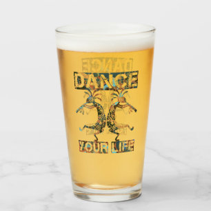 Copo De Pint Americanos nativos Kokopelli - Dance sua vida 1