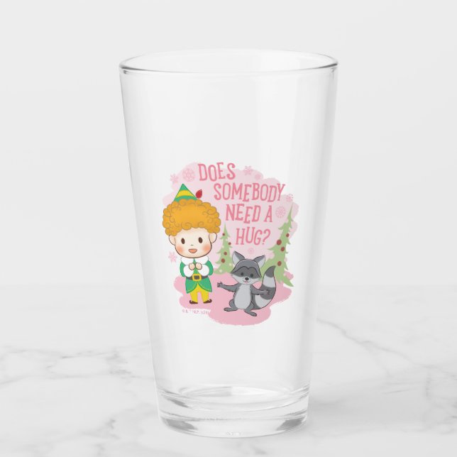 Copo De Pint Amigo, o Elf, alguém precisa de um abraço? (Frente)