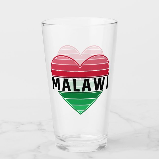 Copo De Pint Amo Malawi, Coração Malawi (Frente)