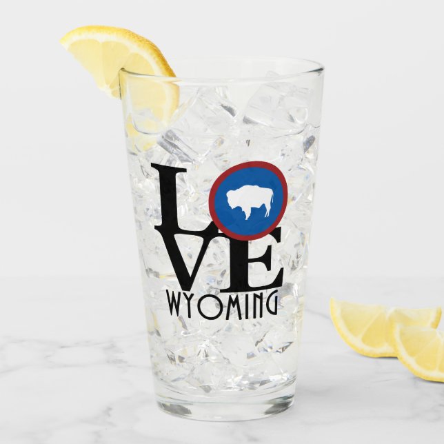 Copo De Pint AMOR Wyoming (Gelo frontal)