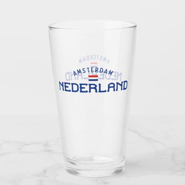 Copo De Pint Amsterdão afligida Nederland (Países Baixos) (Frente)