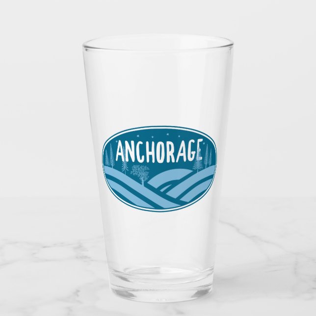 Copo De Pint Anchorage Alaska ao ar livre (Frente)