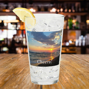 Copo De Pint Anima Foto Personalizada e Texto Personalizado