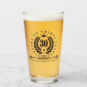 Copo De Pint Anima-Se A 30 Anos De aniversário de 30 anos Perso