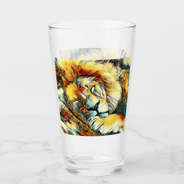 Copo De Pint AnimalArt_Lion_003 (Frente)