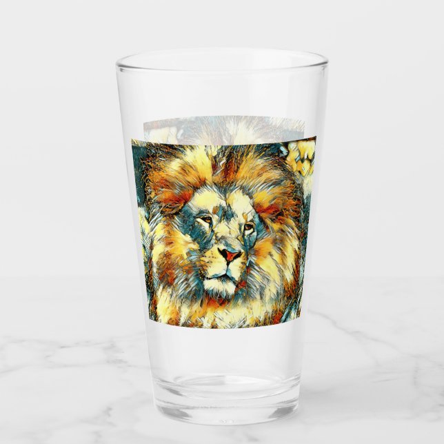 Copo De Pint AnimalArt_Lion_07 (Frente)