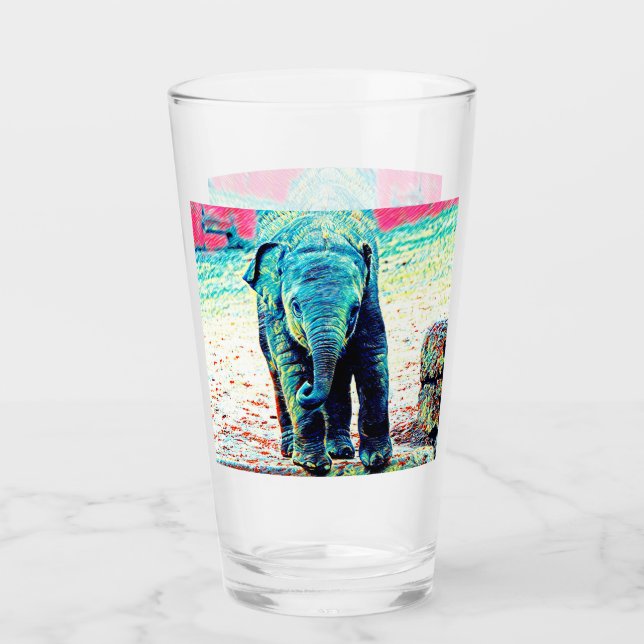 Copo De Pint AnimalMix_Elephant_002 (Frente)