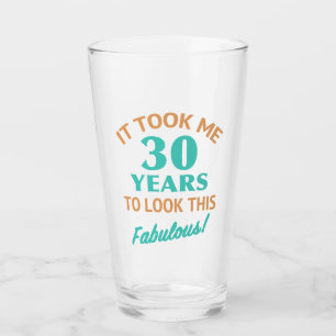 Copo De Pint Aniversário de 30 anos fabuloso