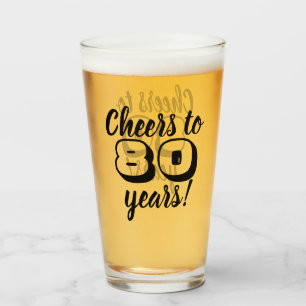 Copo De Pint Aniversário de 80 a 80 anos de cerveja/Bebendo