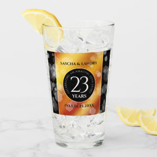 Copo De Pint Aniversário de Casamento Imperial Topaz