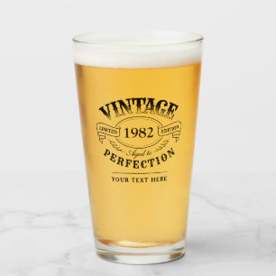 Copo De Pint Aniversário Personalizado Envelhecido à Perfeição