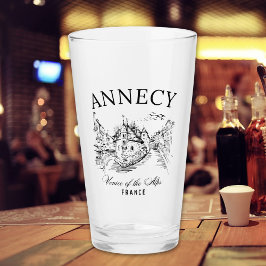 Copo De Pint Annecy Vintage Design – France Travel Lovers Gift