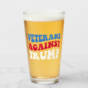Copo De Pint Anti-Trump - Veteranos Contra Trump II