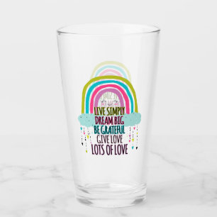 Copo De Pint Ao Vivo Sonhe Grande Seja Grata Dê Amor