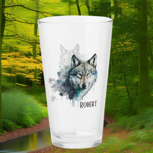 Copo De Pint Apelido de amantes do lobo legal