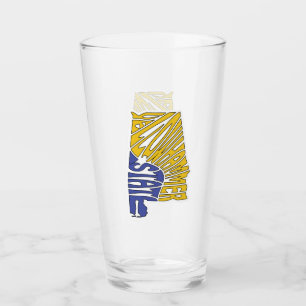 Copo De Pint Apelido Word Art do Alabama