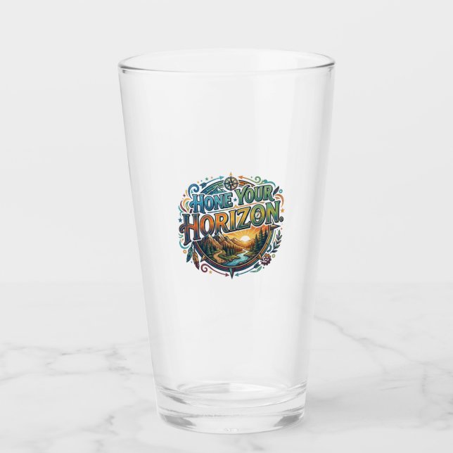 Copo De Pint Aperfeiçoe Seu Horizonte (Frente)