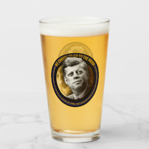 Copo De Pint Apollo 11 50º aniversário JFK Escolhemos Discurs
