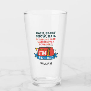 Copo De Pint Aposentação Personalizada do Correio do Trabalhado