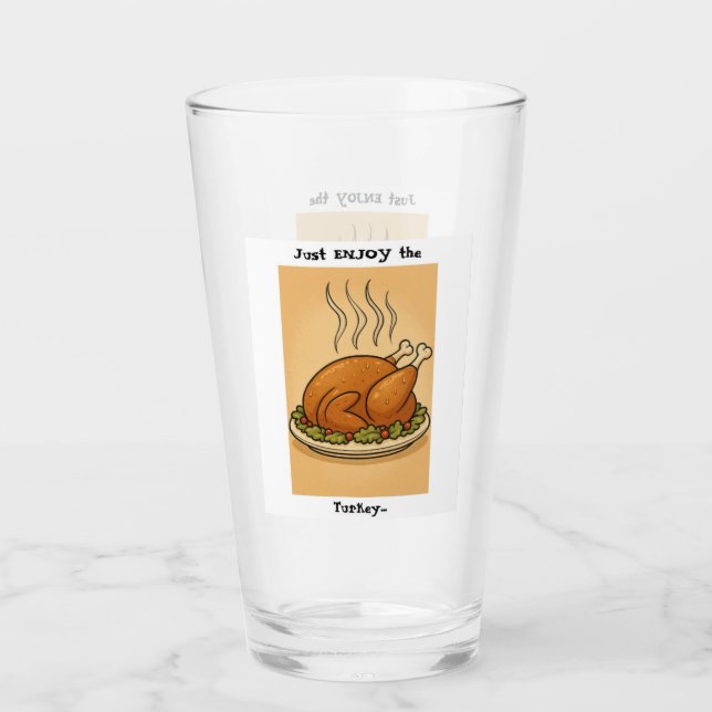 Copo De Pint Aproveite só o Peru (Frente)