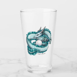Copo De Pint Aqua Drqagon: Pearl de Birthstone, em junho
