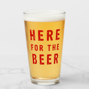 Copo De Pint Aqui para a cerveja