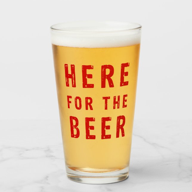 Copo De Pint Aqui para a cerveja (Frente (Preenchido))